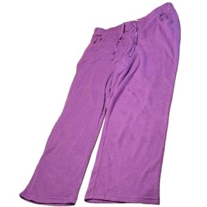 Violet Purple Woman's XL Jolie Soft & Cozy Fleece Lounge Pants